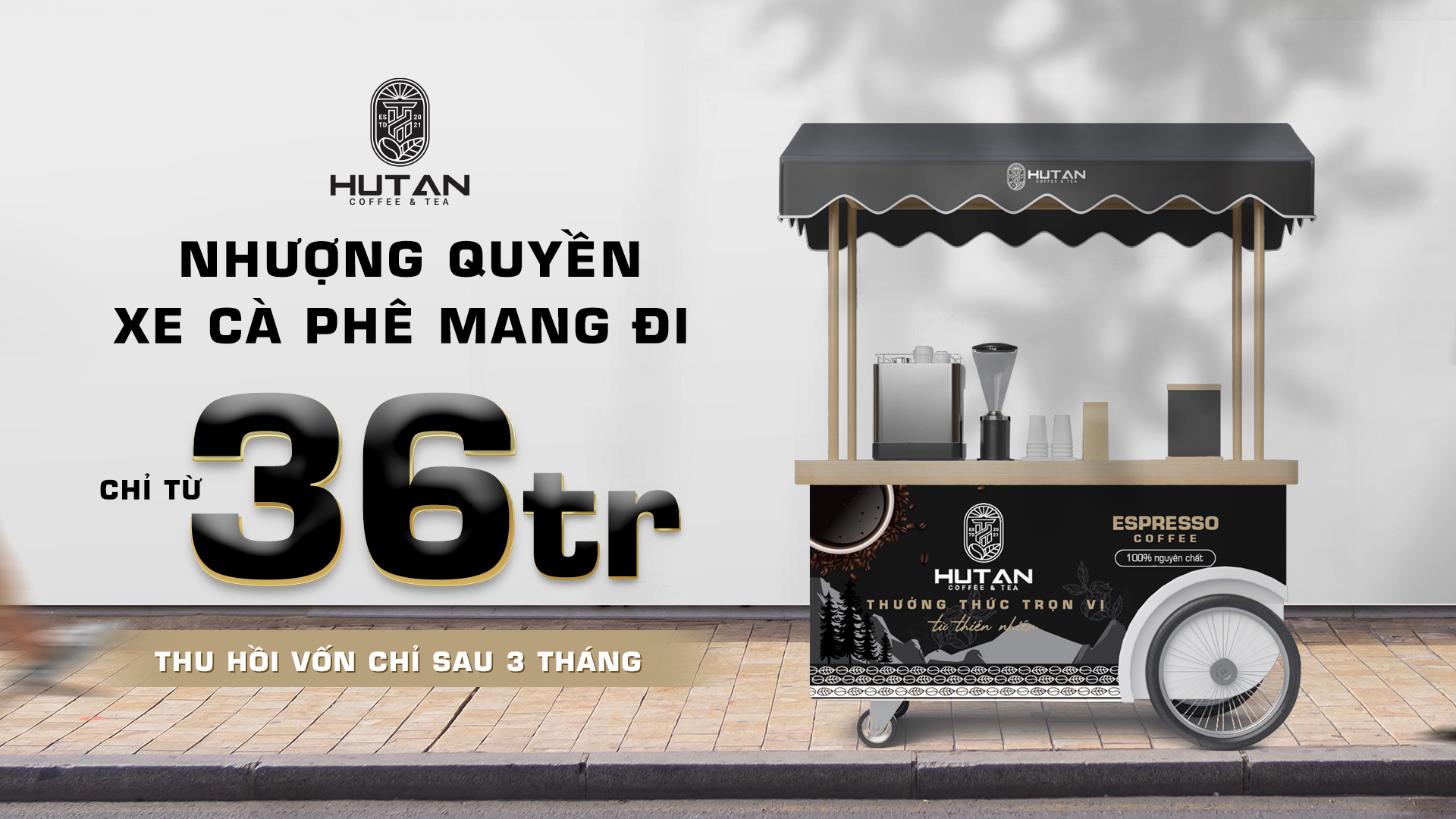 Đa dạng các mô hình nhượng quyền cà phê với chi phí hấp dẫn 