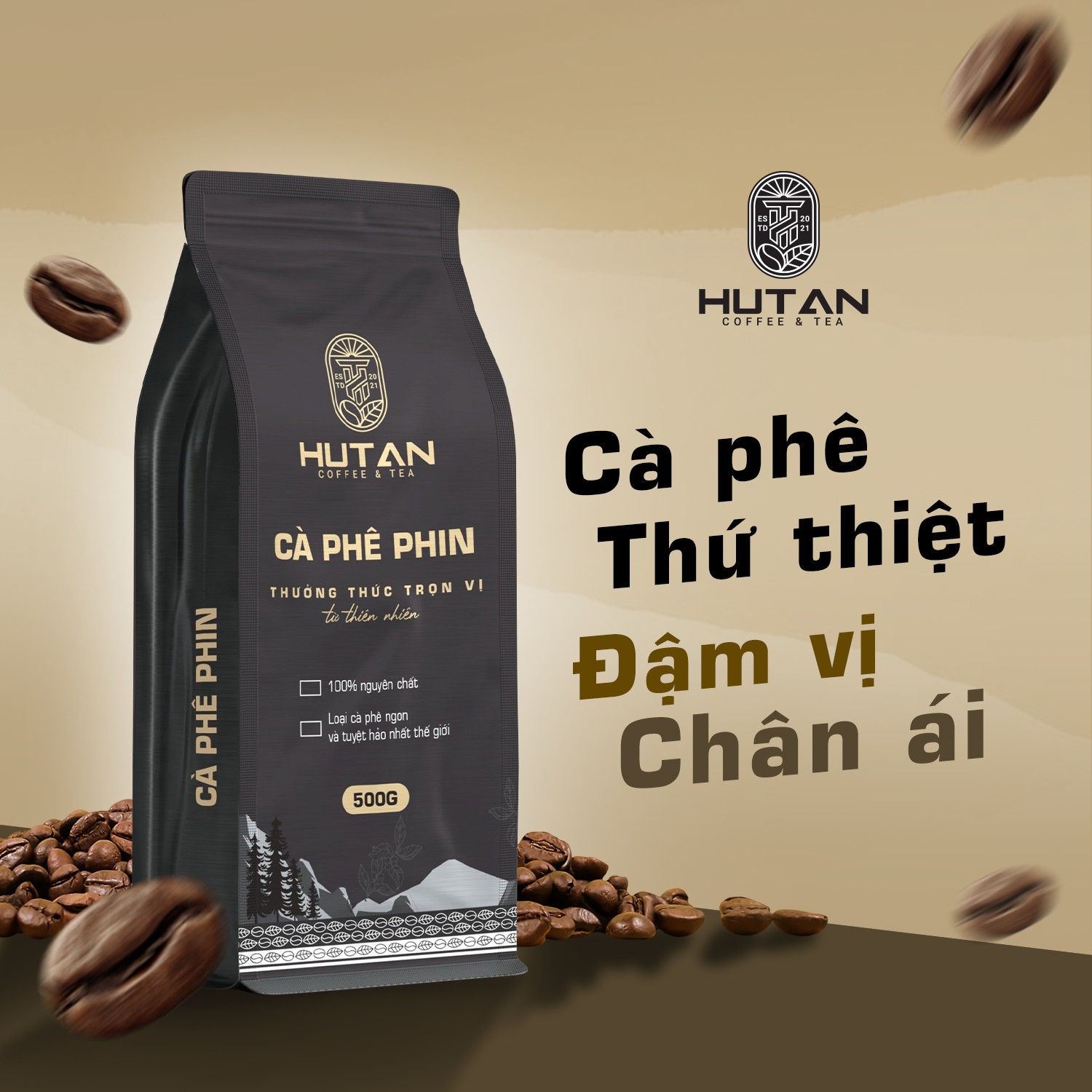 HuTan Coffee - Chân ái của mọi nhà 